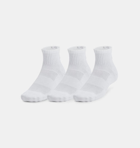 UA TC Quarter 3-pack White