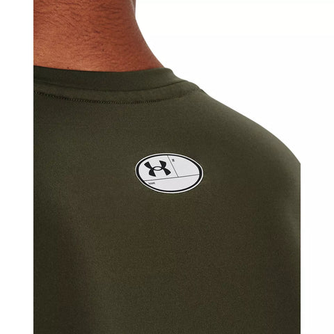 HeatGear Armour Compression Marine OD Green