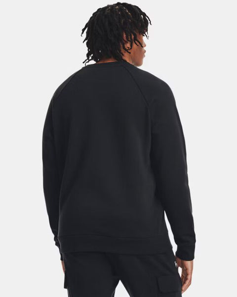 UA Rival Fleece Crew Black