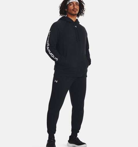 UA Rival Fleece Suit Black