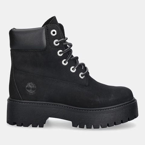 Stone Street 6-Inch Boot Black Platformy